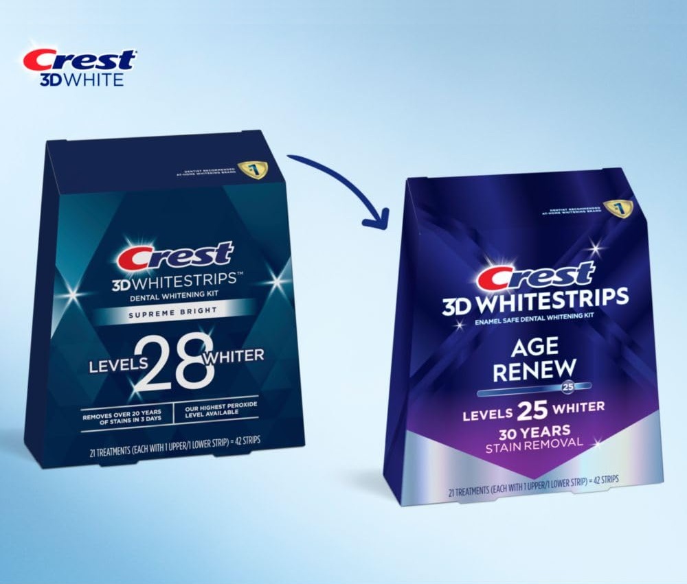 Crest® 3D White Whitestrips Supreme Bright / Age Renew